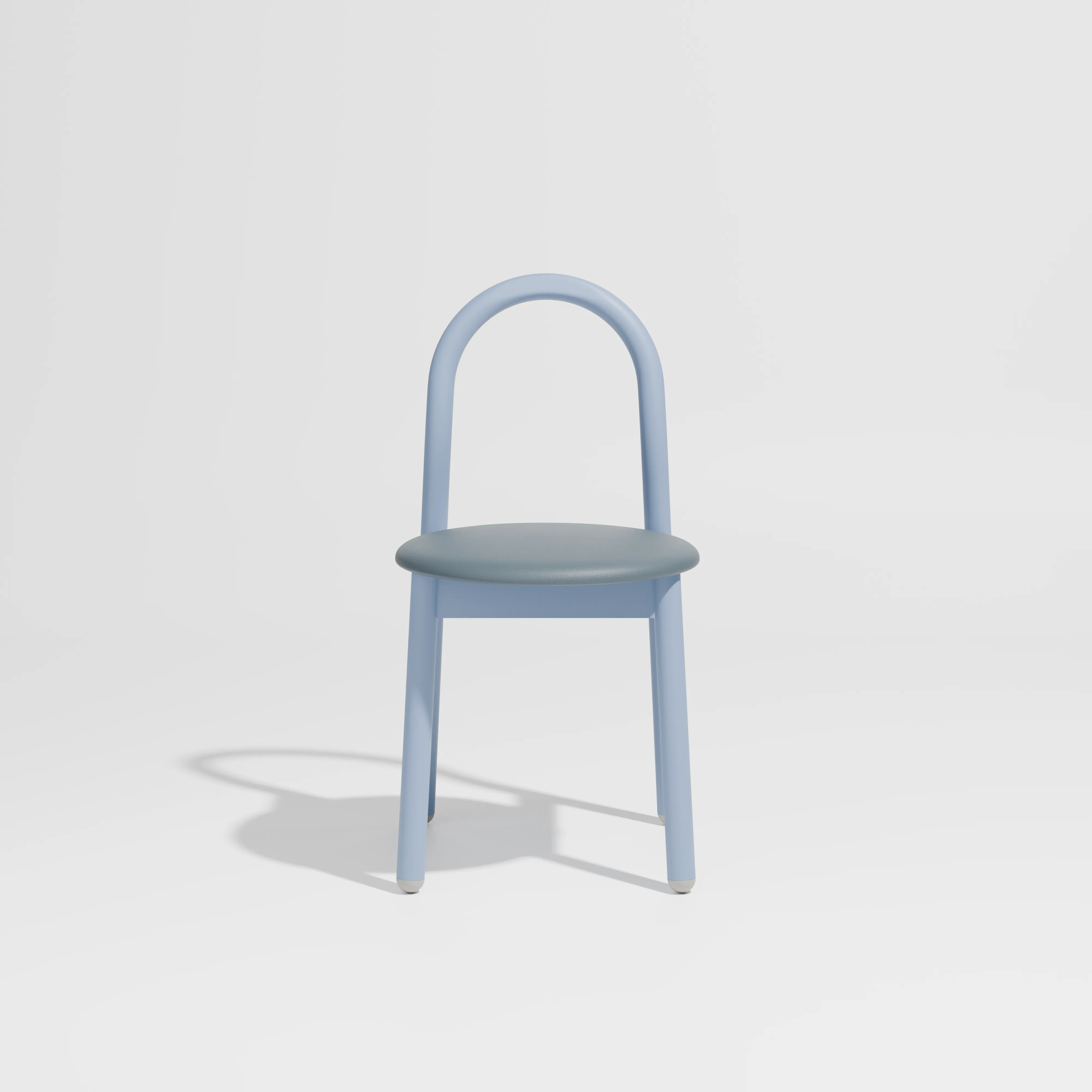 Bobby Chair - Metal Upholstered