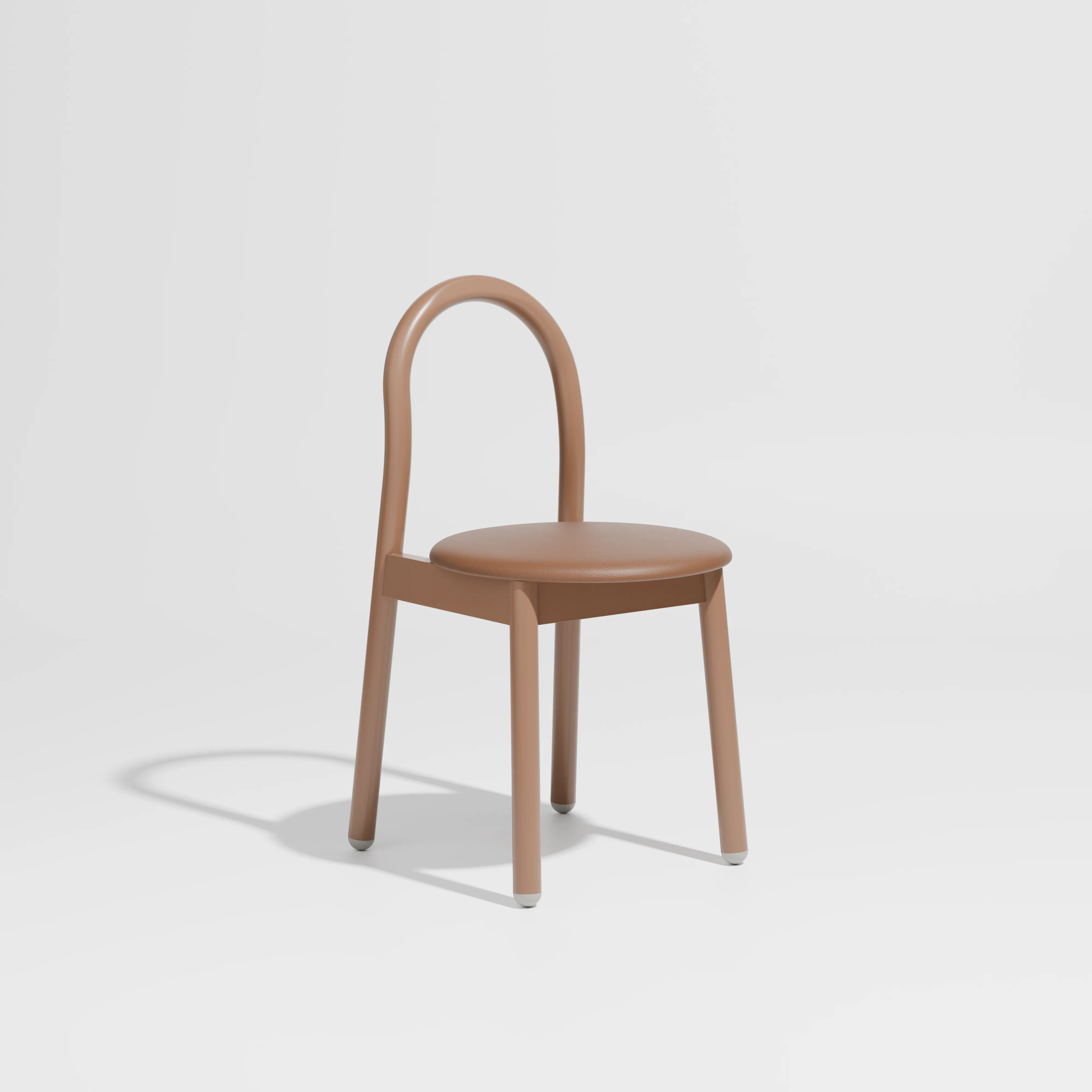 Bobby Chair - Metal Upholstered