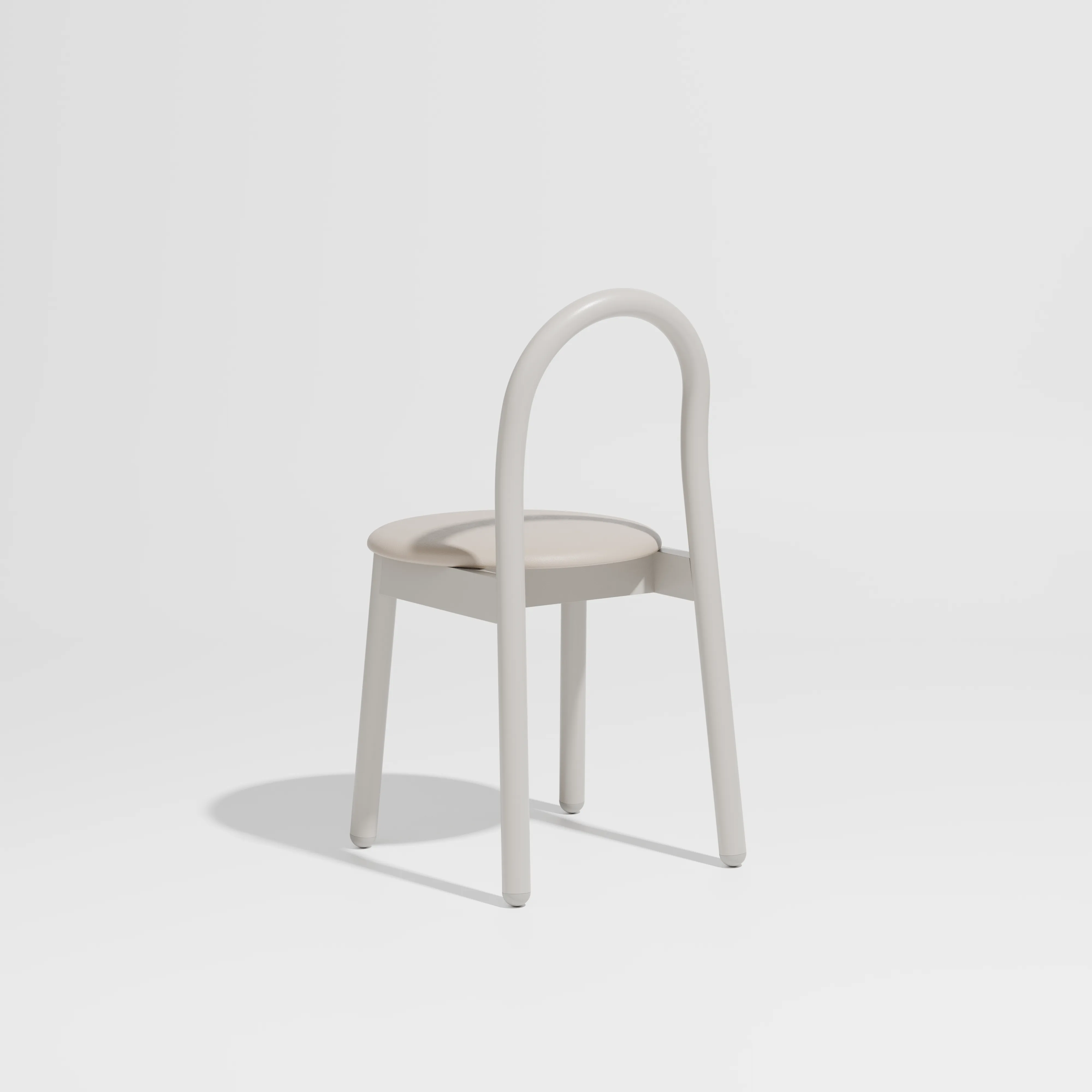 Bobby Chair - Metal Upholstered