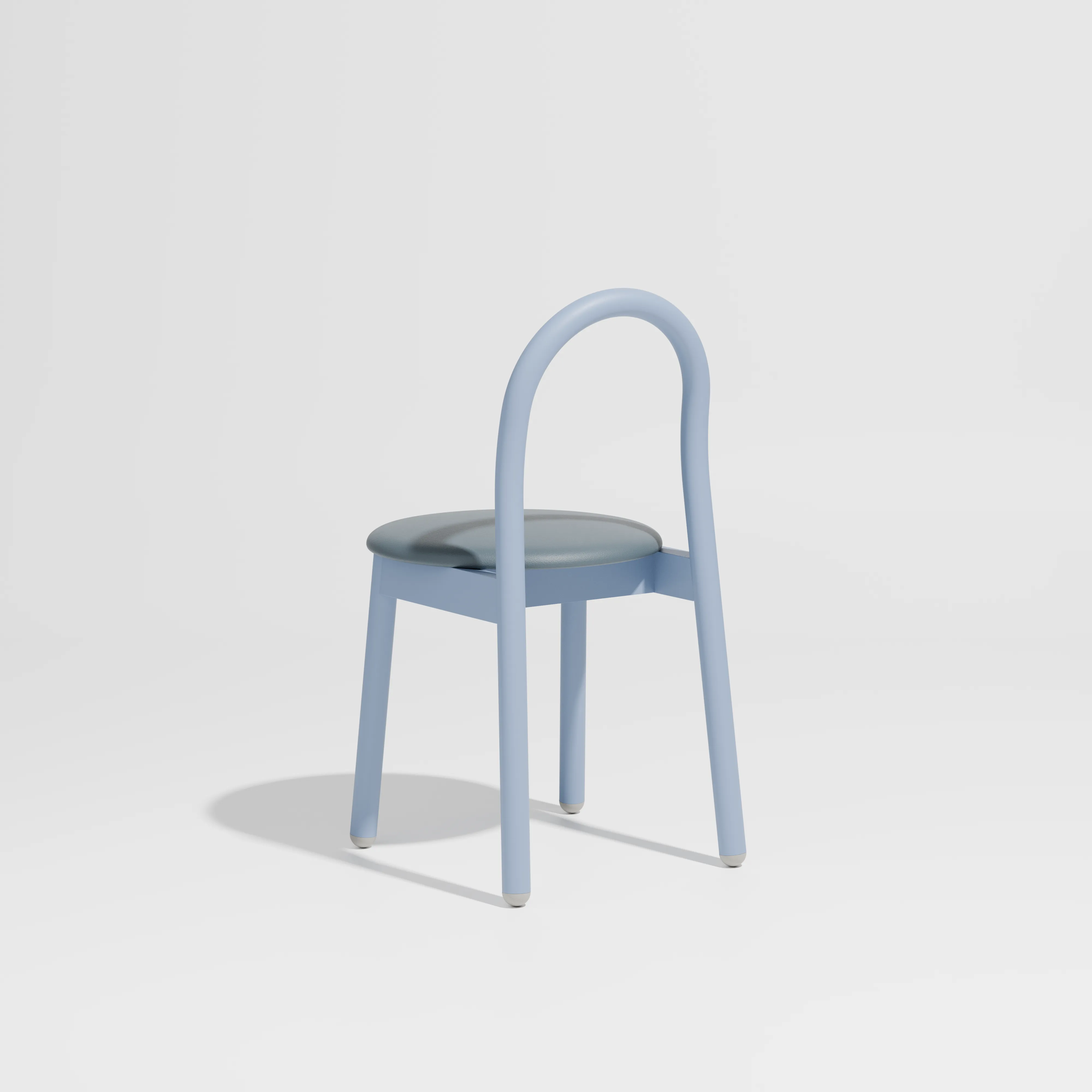 Bobby Chair - Metal Upholstered
