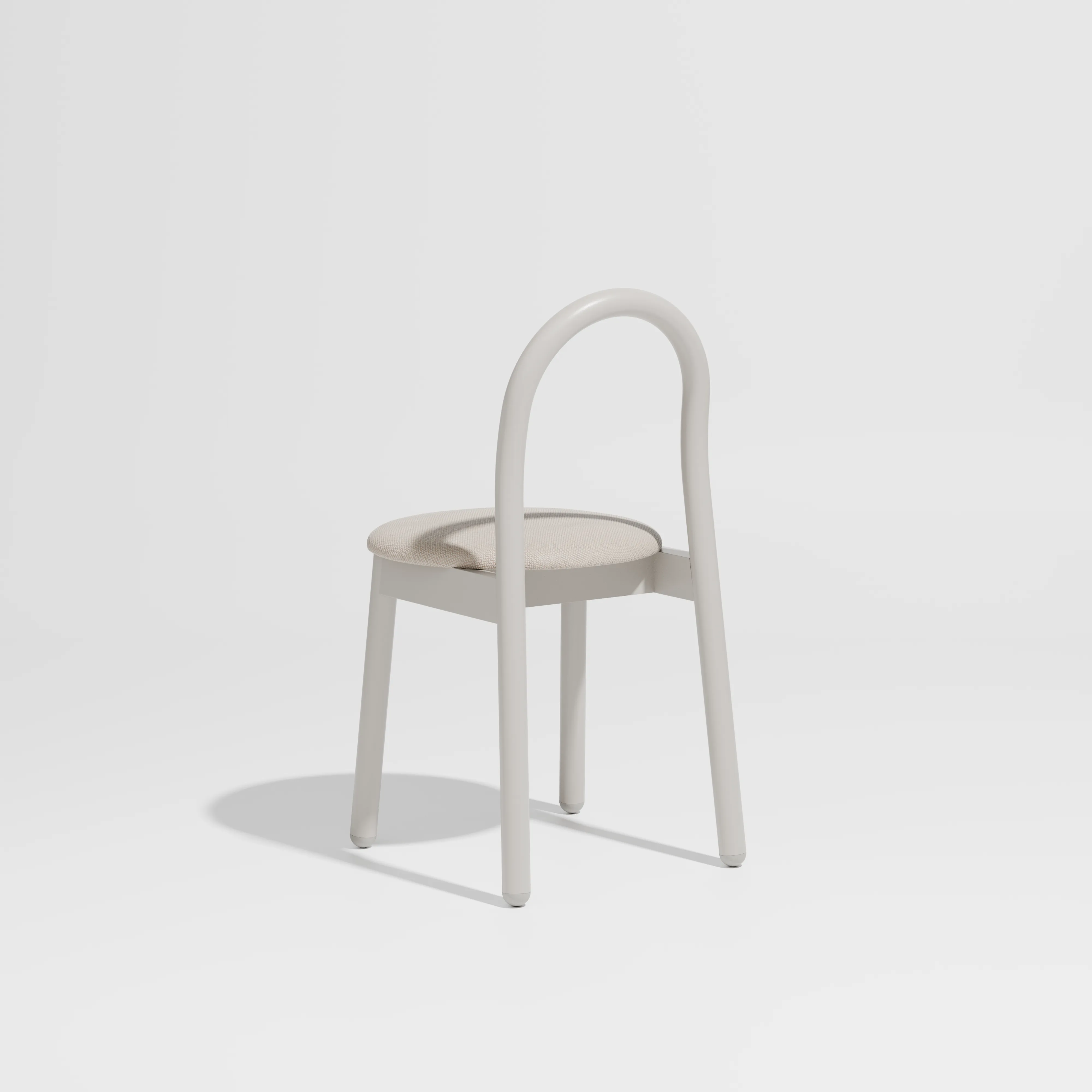 Bobby Chair - Metal Upholstered