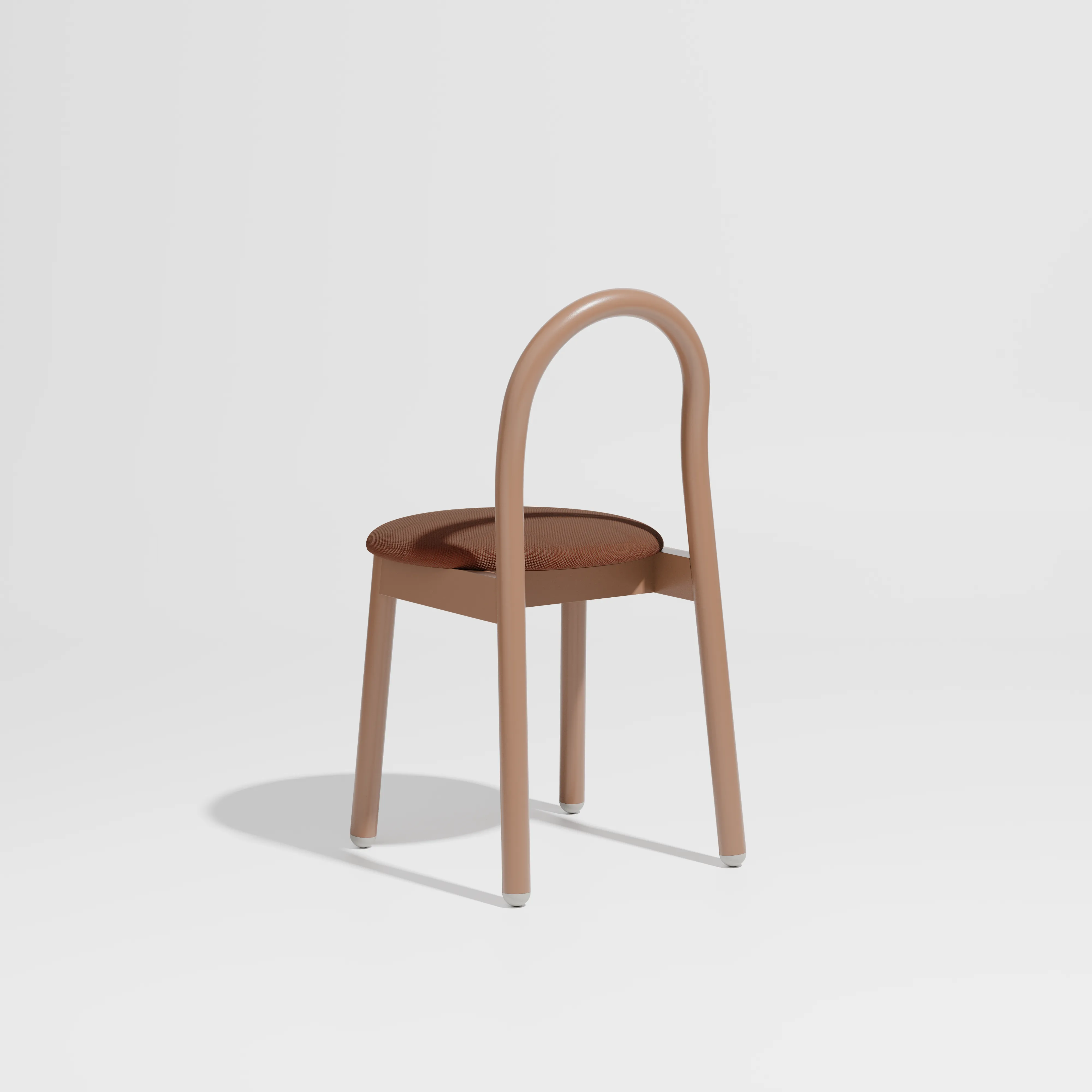 Bobby Chair - Metal Upholstered