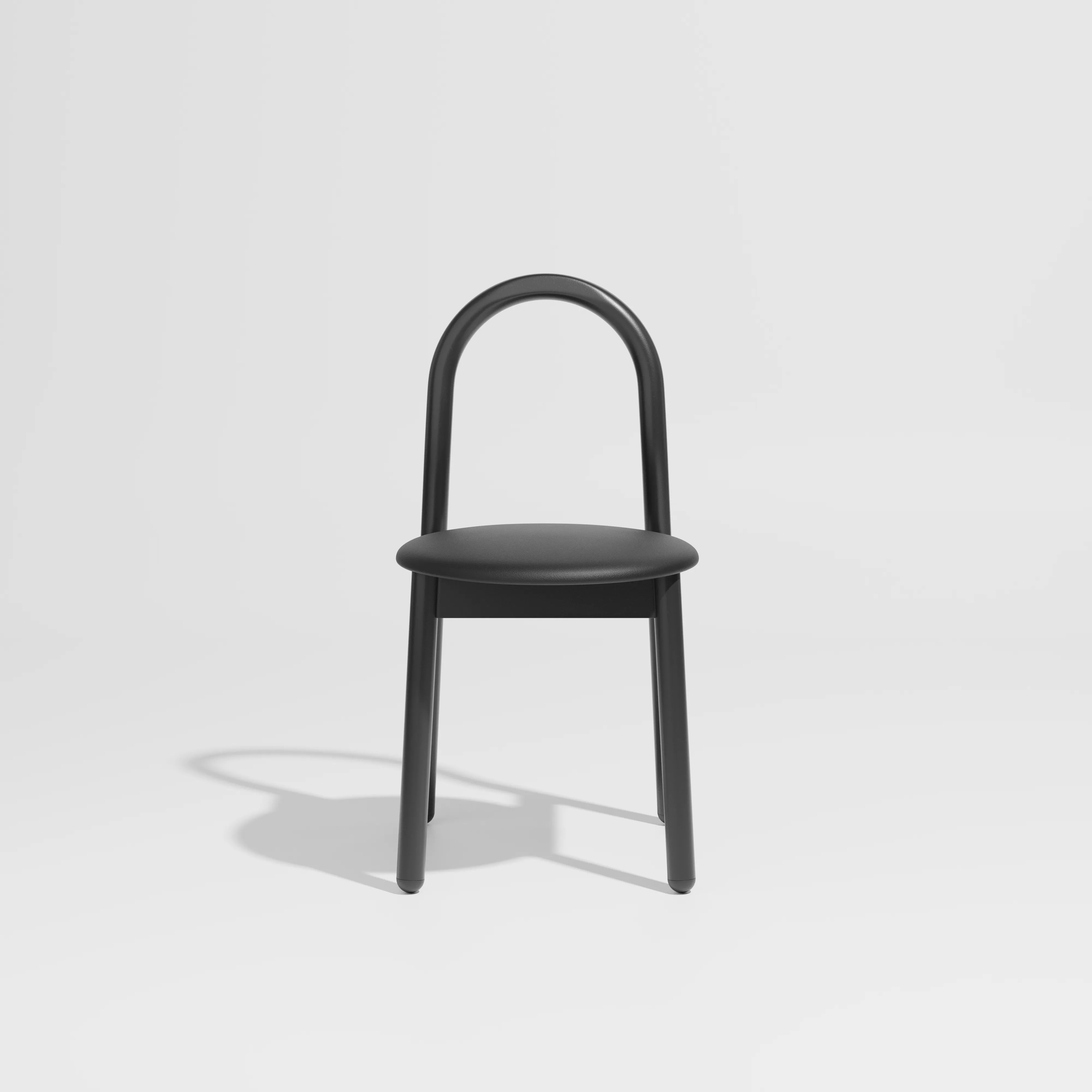 Bobby Chair - Metal Upholstered