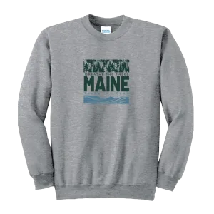 Breathe the Trees, Taste the Seas Crewneck