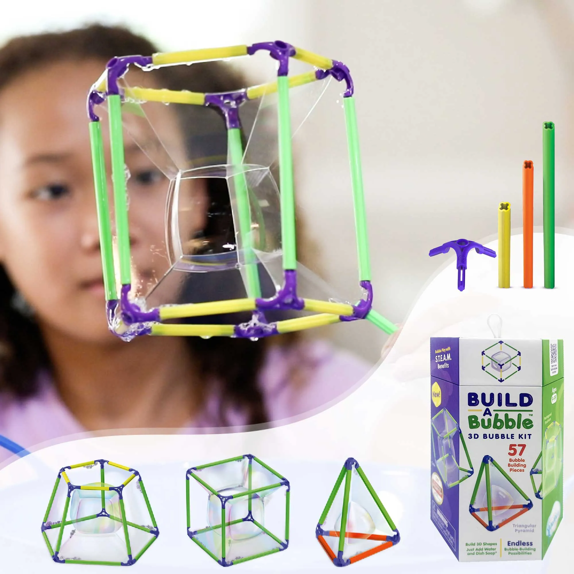 Build-A-Bubble 3D Bubble Making Kit