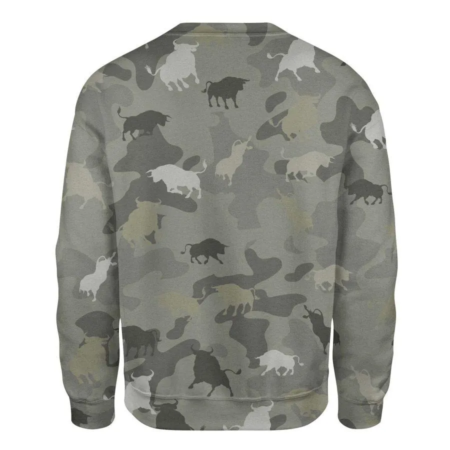 Bull - Camo - Premium Sweatshirt