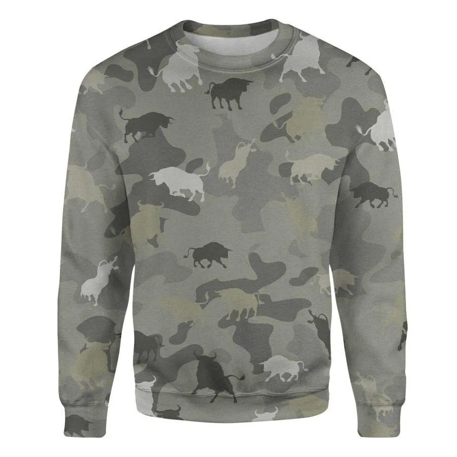 Bull - Camo - Premium Sweatshirt