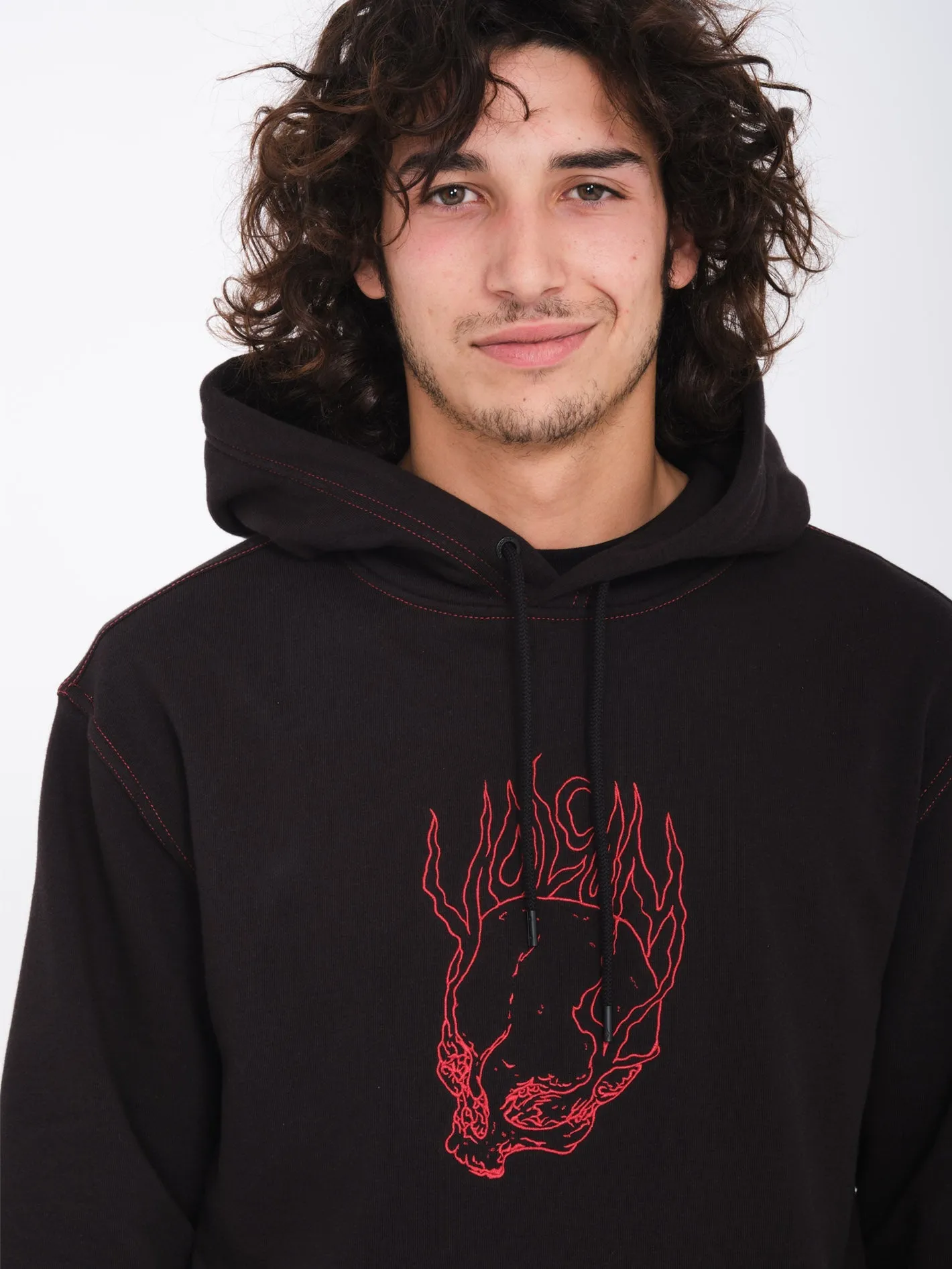 Burnher Kapuzenpullover - BLACK