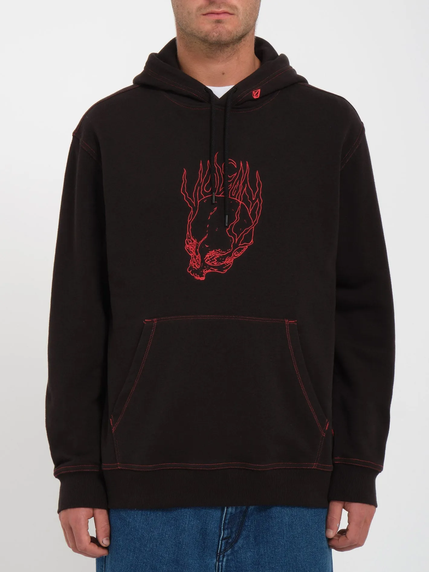 Burnher Kapuzenpullover - BLACK
