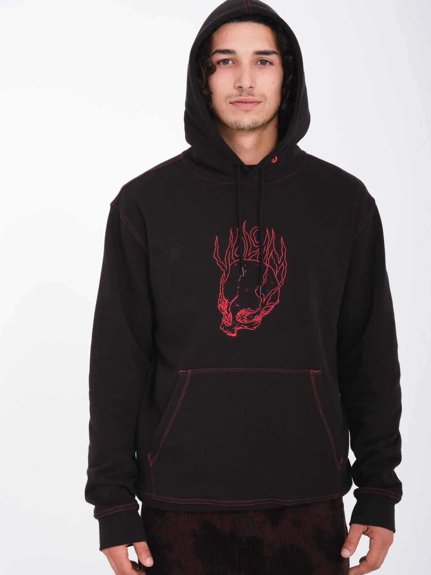 Burnher Kapuzenpullover - BLACK