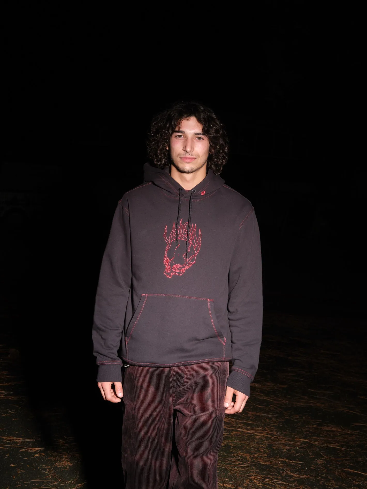 Burnher Kapuzenpullover - BLACK