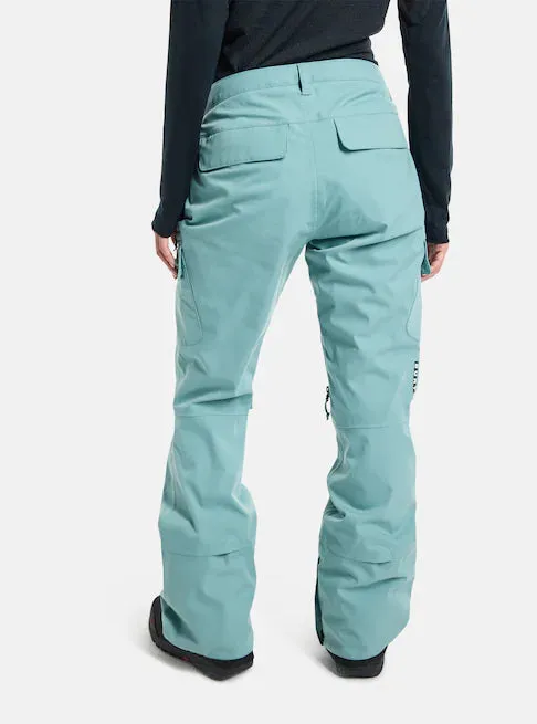 Burton Gloria Insulated Pants Womens Rock Lichen