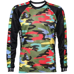 Camo Re-cycle  long sleeve MTB  jersey