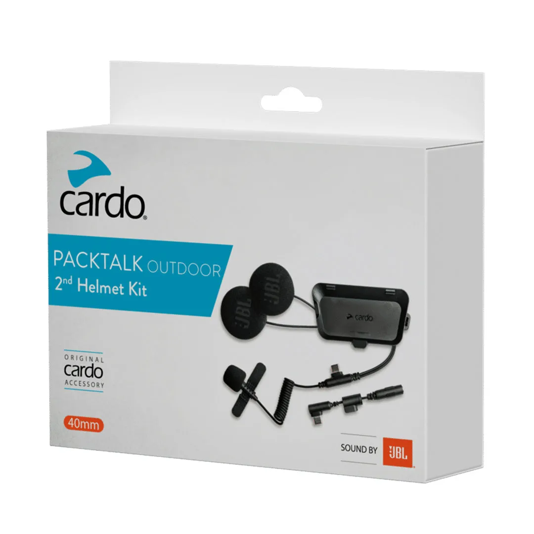 Cardo Packtalk OUTDOOR - 2nd Helmet Kit