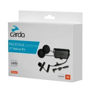Cardo Packtalk OUTDOOR - 2nd Helmet Kit