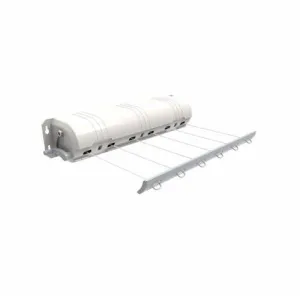 Casa 6 Line Retractable Wall Mounted Clothesline CLRETR