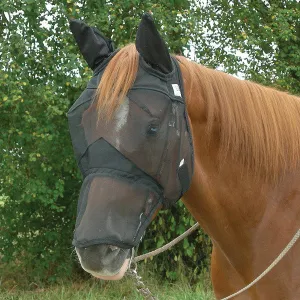 Cashel Quiet Ride Fly Mask- Long Nose with Ears