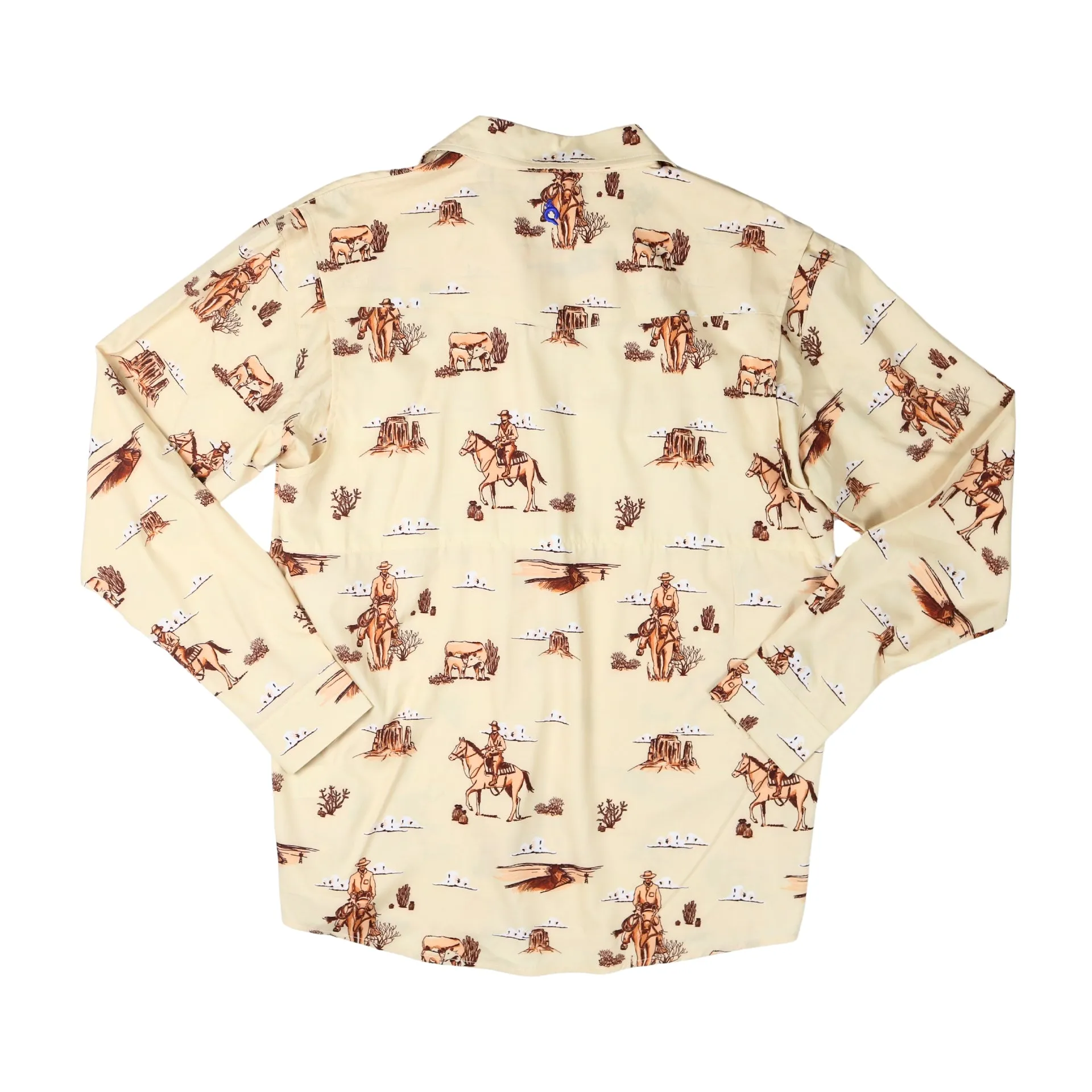 Cattle Drive Pearl Snap Long Sleeve Shirt || BlueQuail Clothing