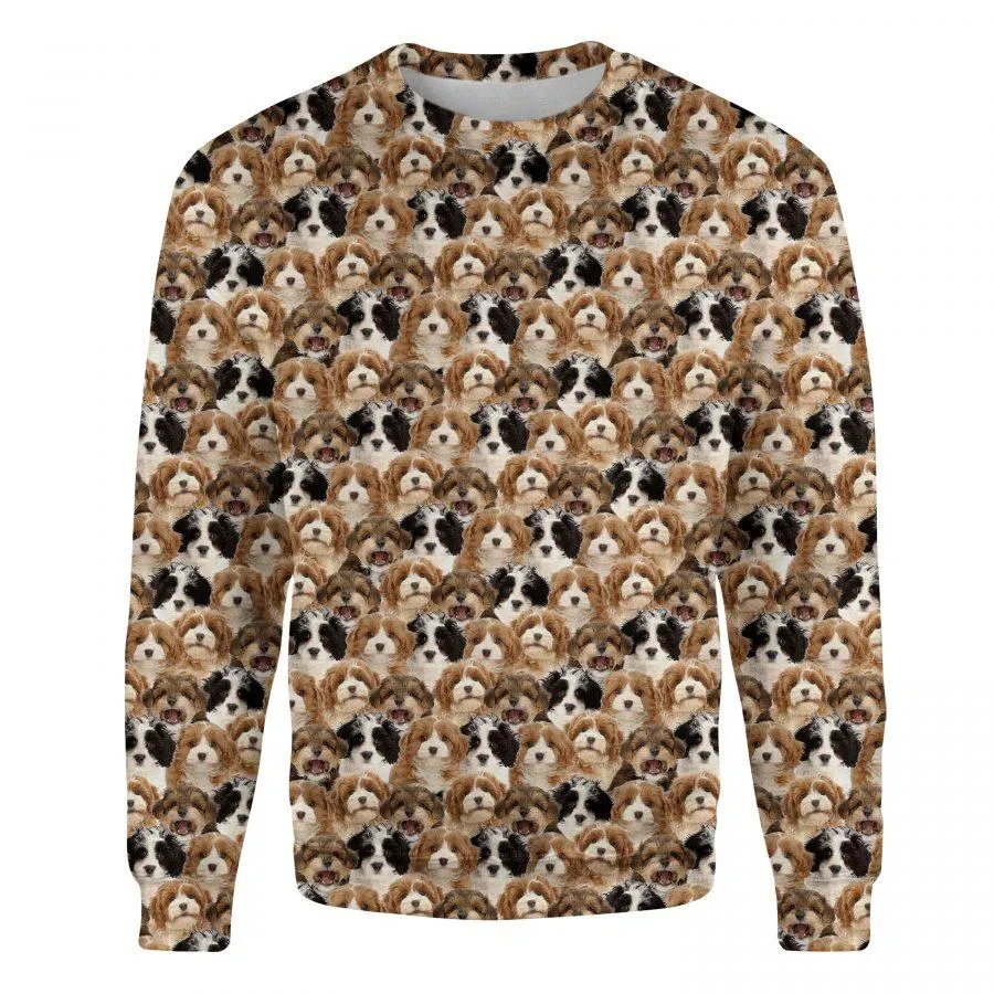 Cavoodle - Full Face - Premium Sweatshirt