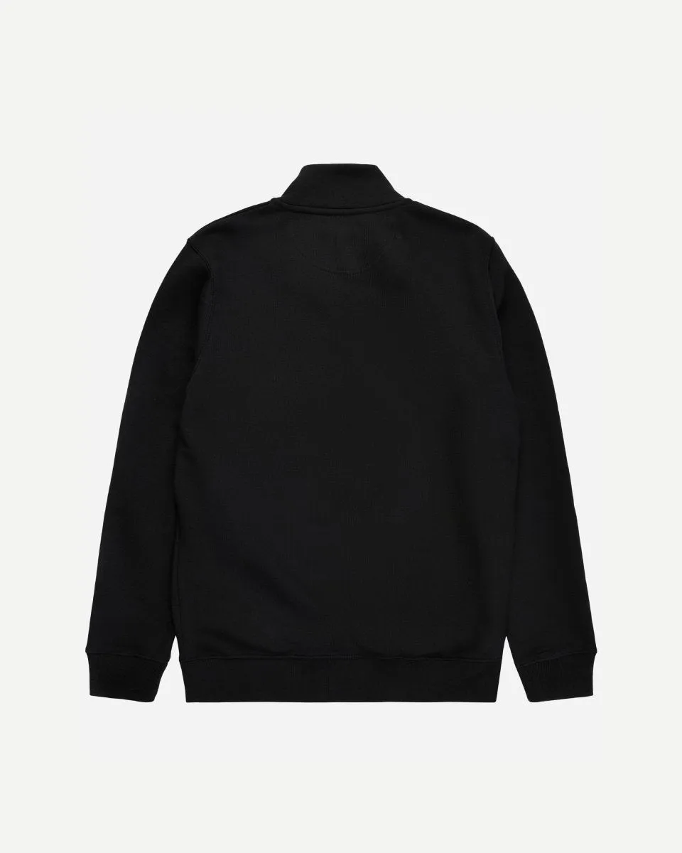 Cloudy Half Zip - Black