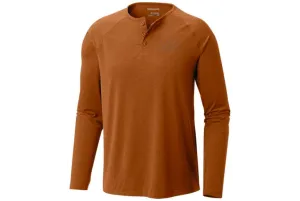 COLUMBIA - TRAIL SHAKER III LONG SLEEVE HENLEY BUTTON - BROWN