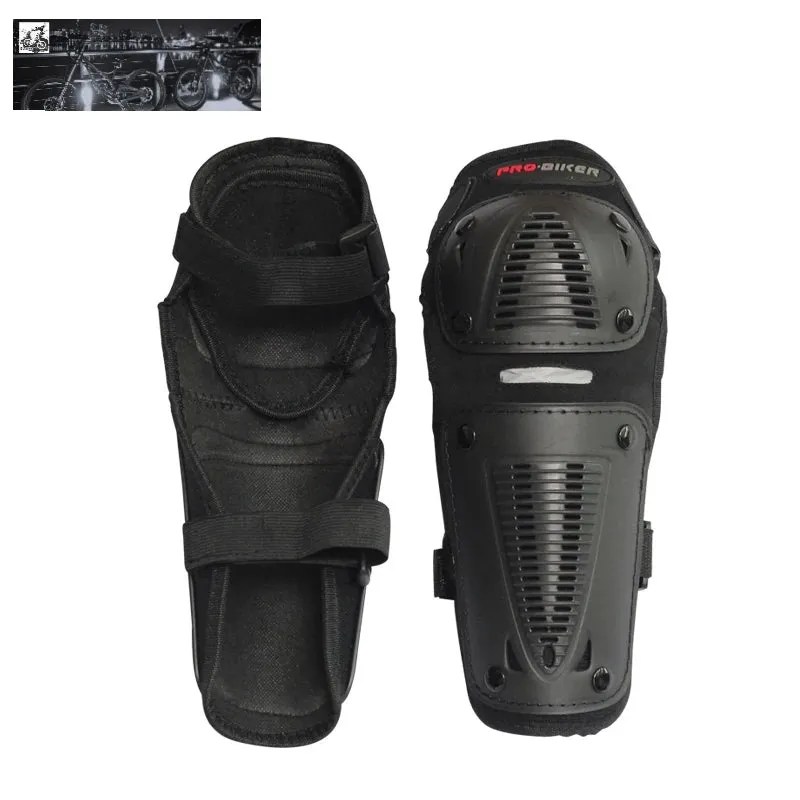 Competition MTB Black Knee Guards Shin Pads   Elbow Guards