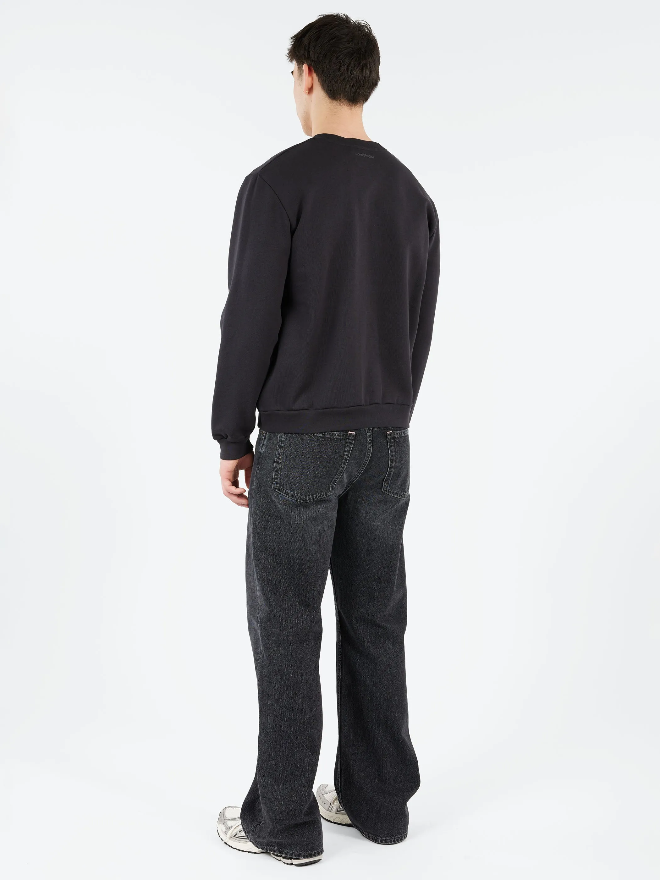 Crew Neck Fleece Sweater