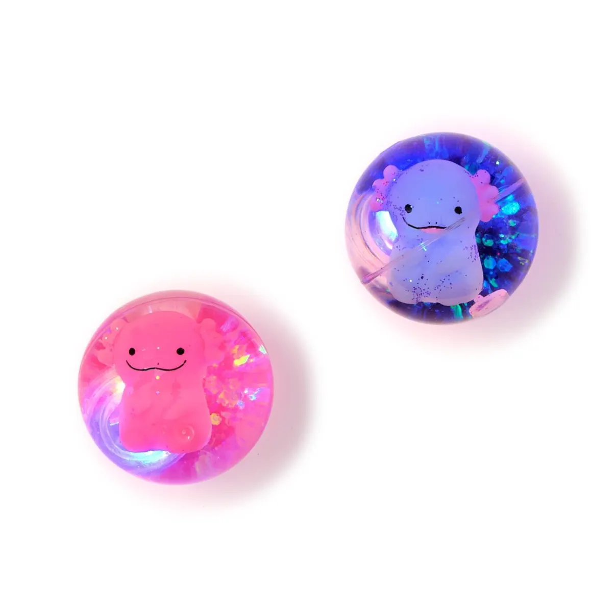 Cupcakes & Cartwheels Axolotl Light Up LED Bouncing Ball