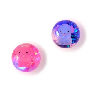 Cupcakes & Cartwheels Axolotl Light Up LED Bouncing Ball