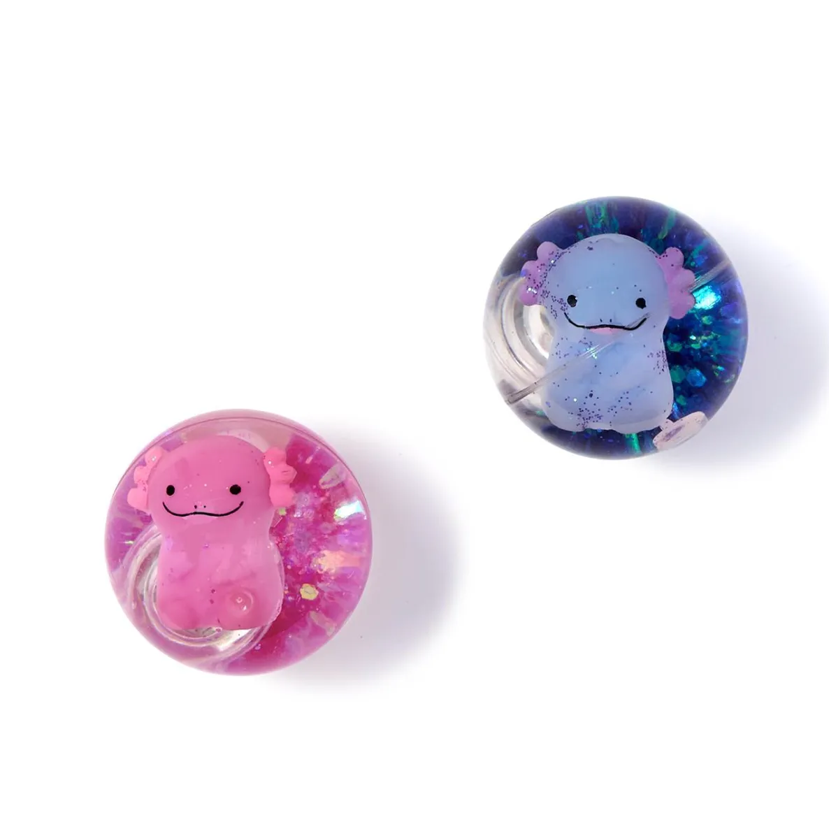 Cupcakes & Cartwheels Axolotl Light Up LED Bouncing Ball
