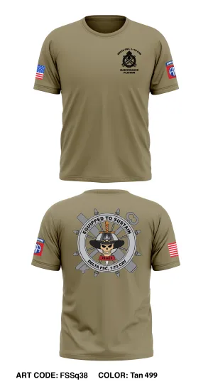 Delta FST, 1-73 CAV, Maintenance Platoon Store 1 Core Men's SS Performance Tee - FSSq38