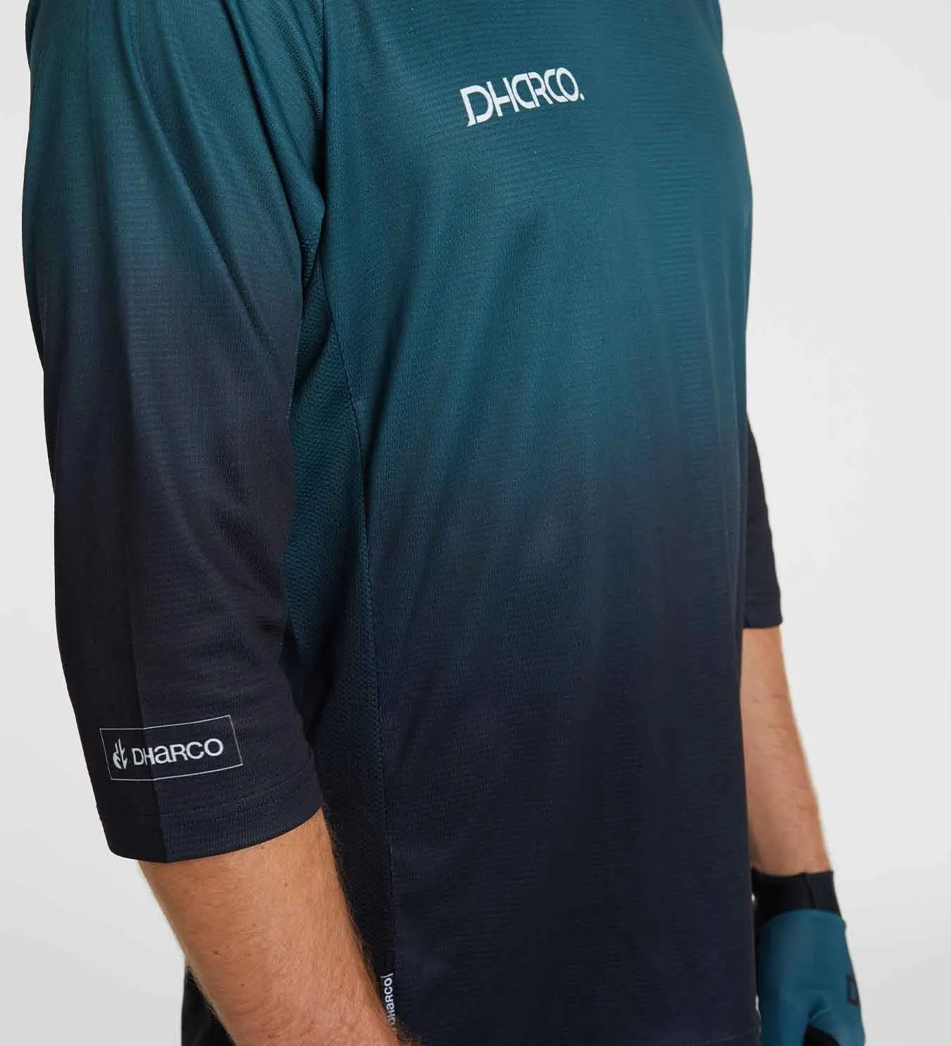 DHaRCO Mens 3/4 Sleeve Jersey - Ocean Tide