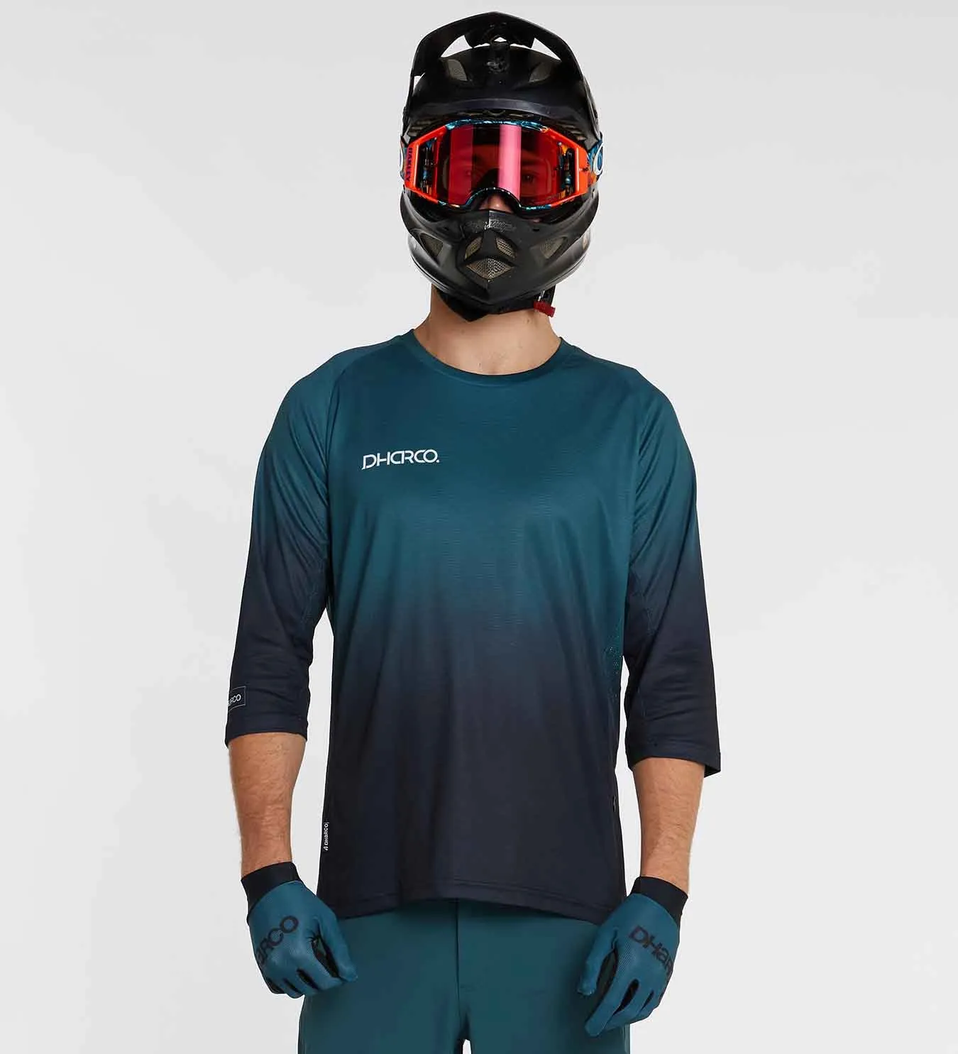 DHaRCO Mens 3/4 Sleeve Jersey - Ocean Tide