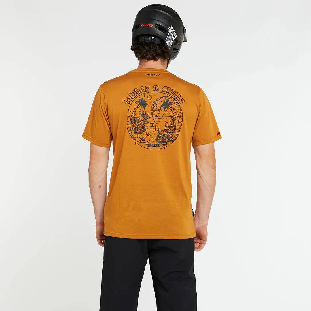 DHaRCO Mens Tech Tee - Sunset Chills