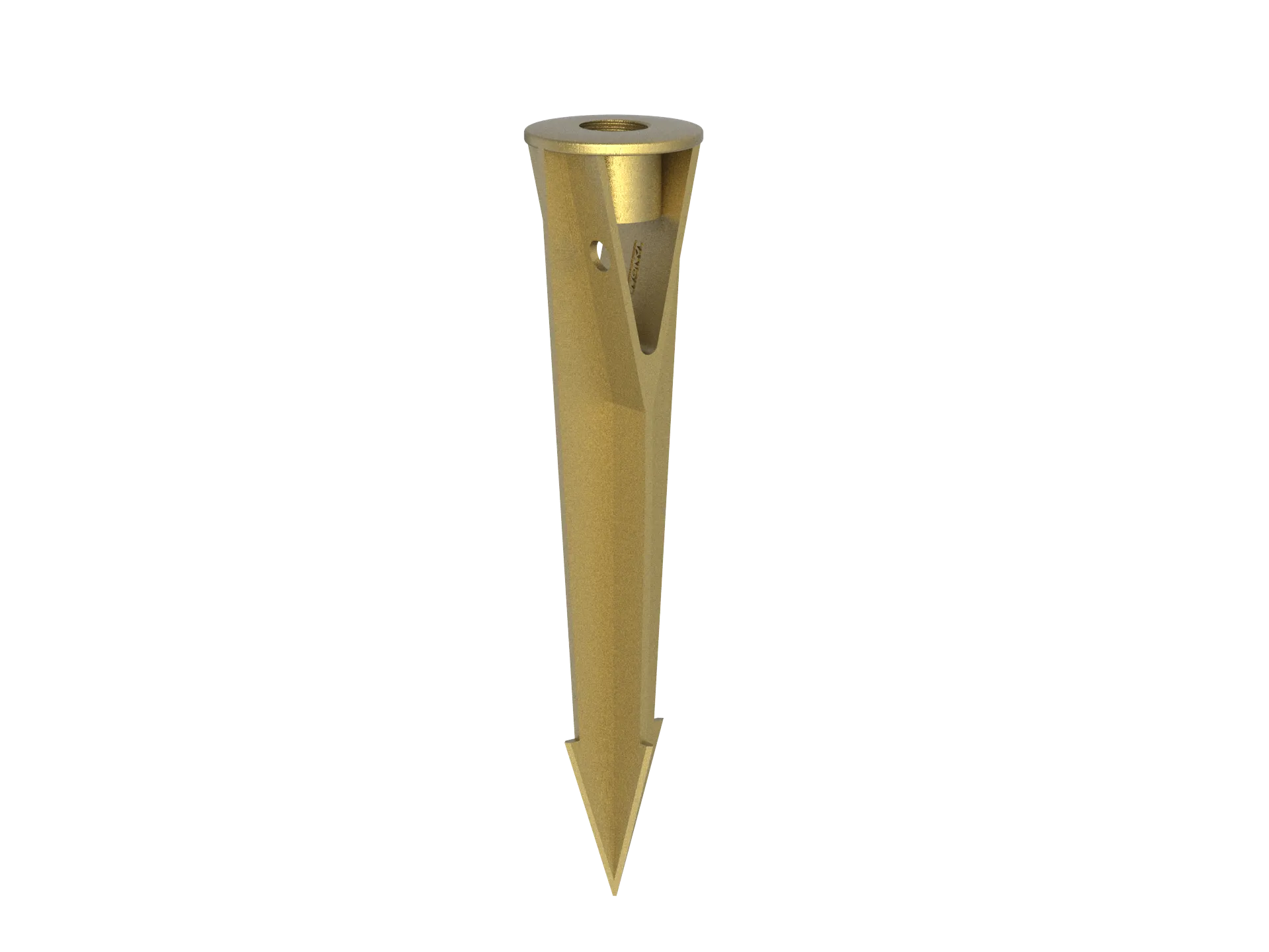 Dimmable Brass LED Spot Light by Nox Lighting