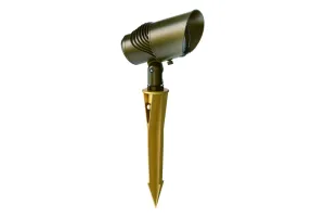 Dimmable Brass LED Spot Light by Nox Lighting