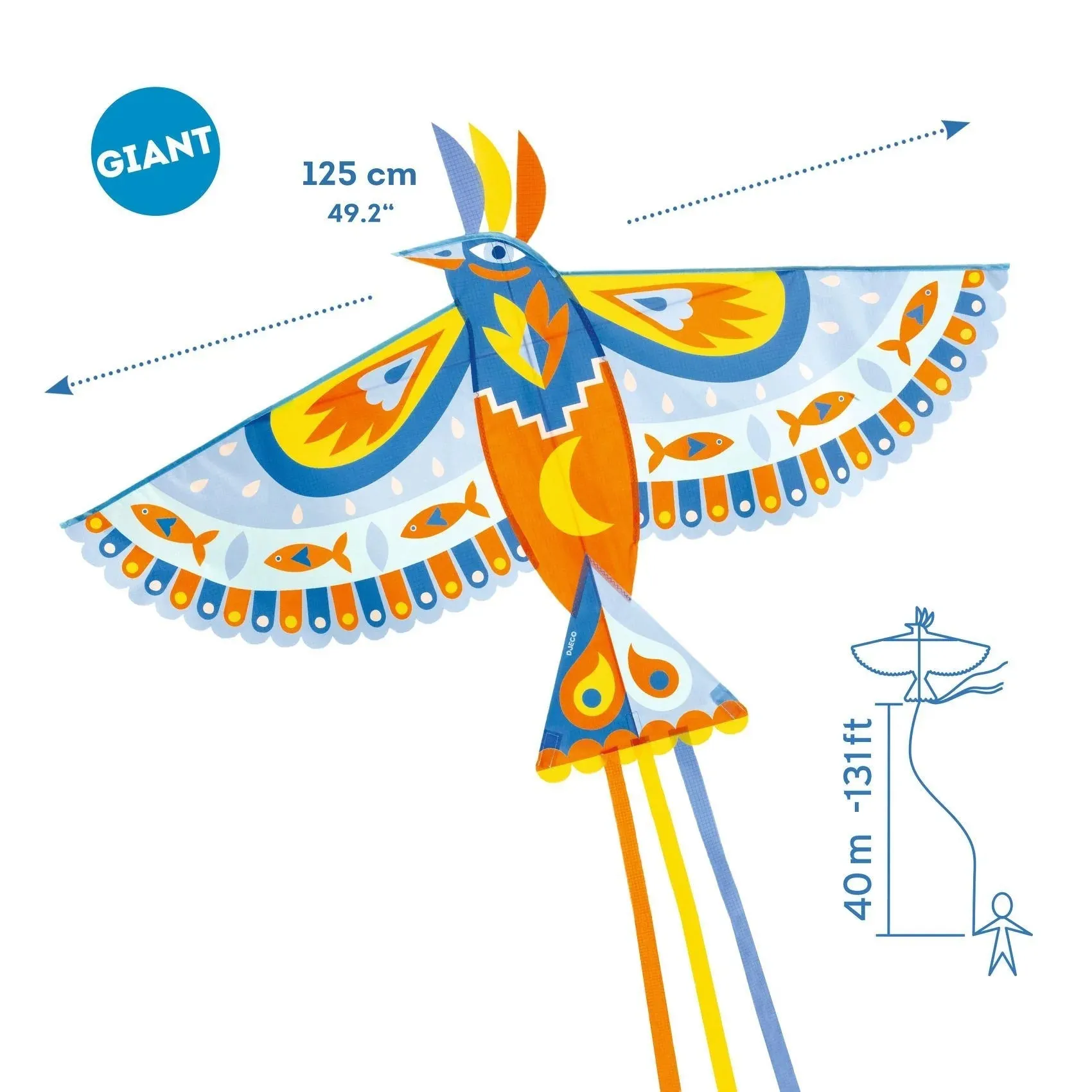 DJECO Maxi Bird Kite