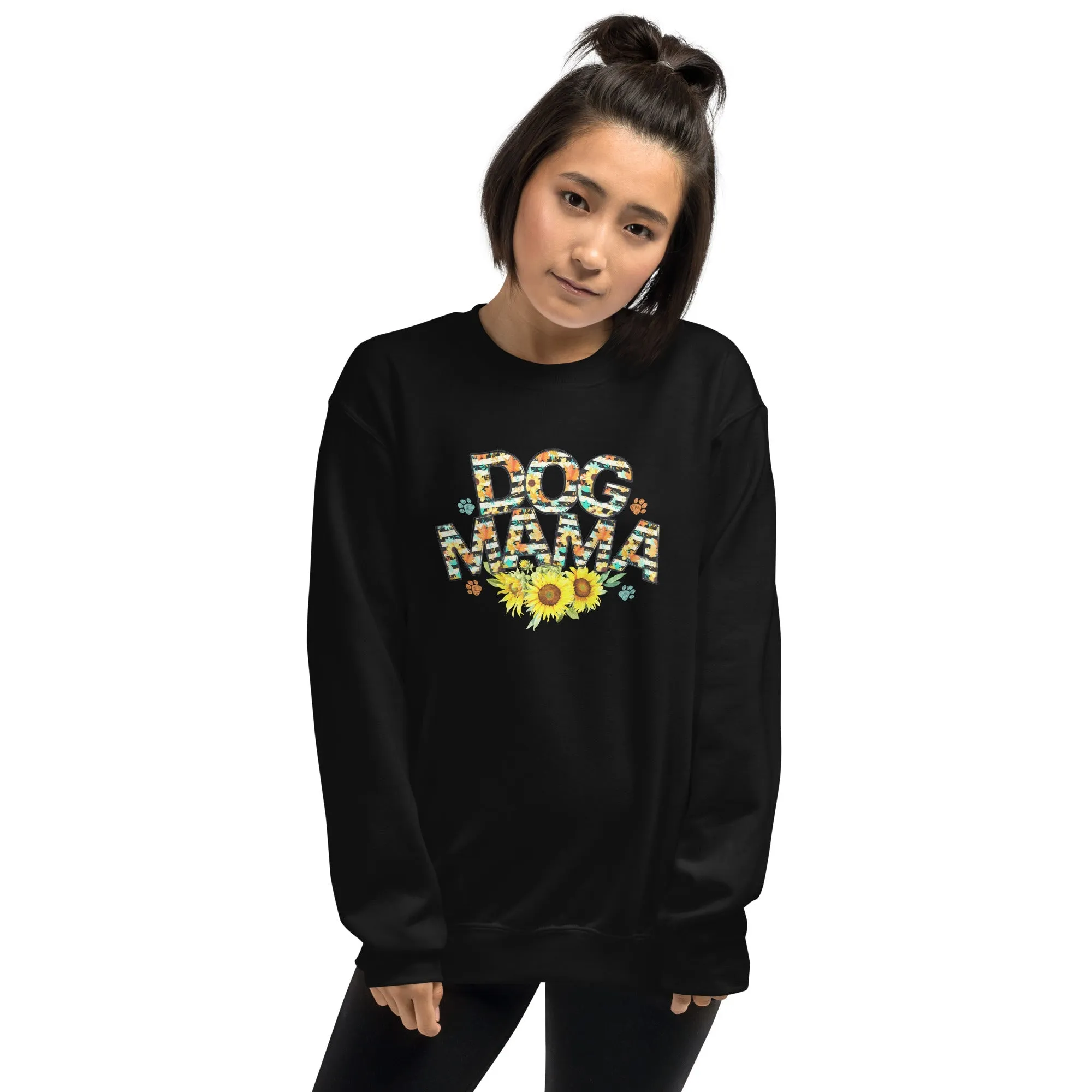 Dog Mama Sunflower Sweatshirt