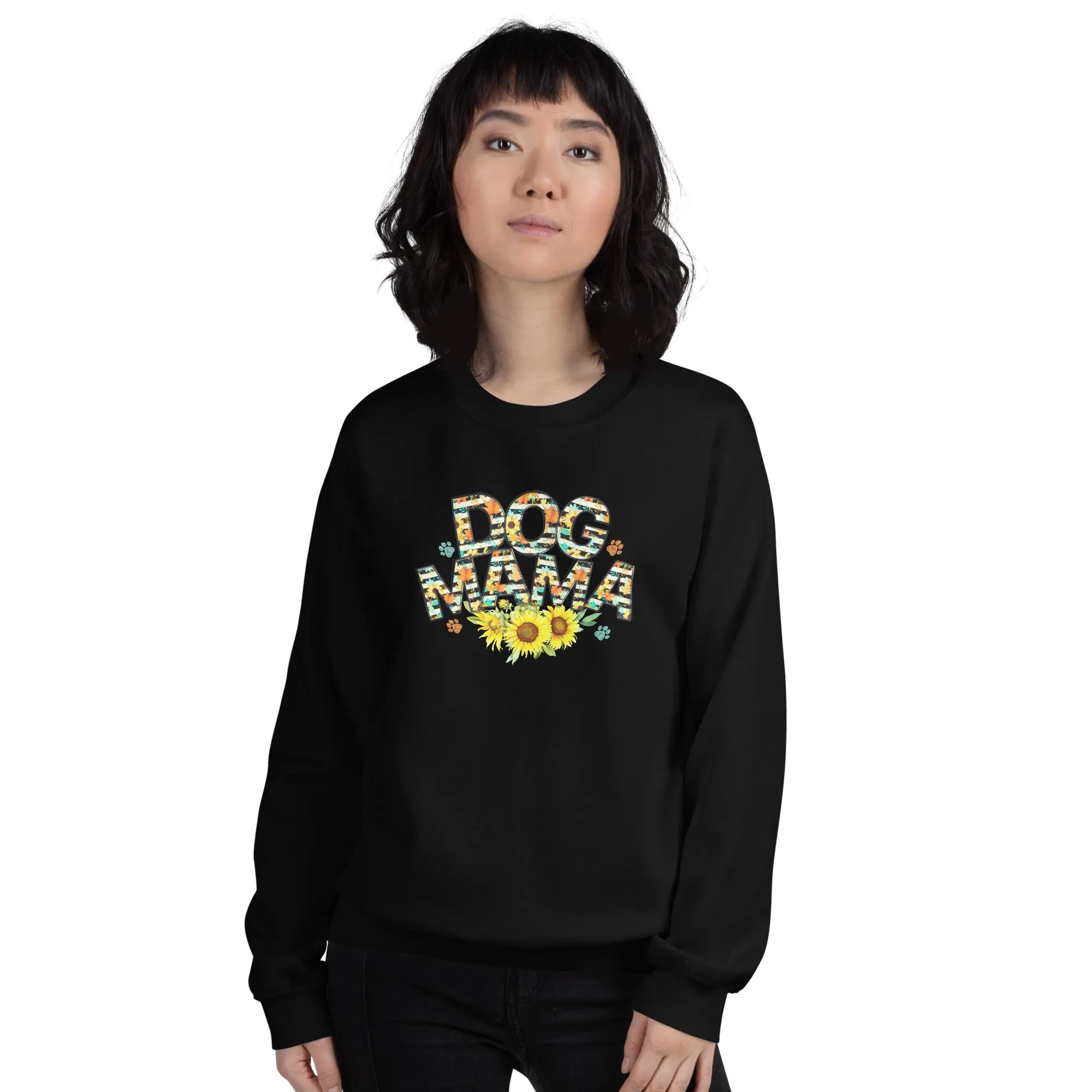 Dog Mama Sunflower Sweatshirt