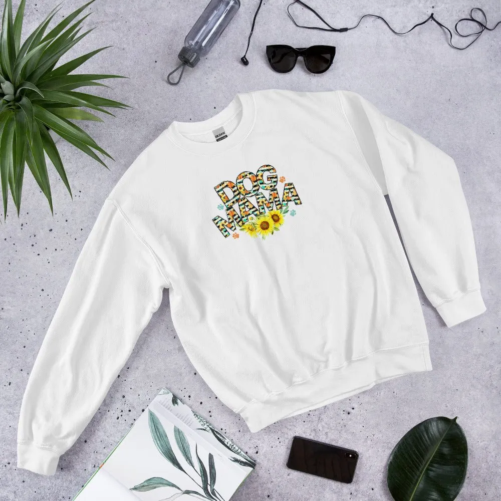 Dog Mama Sunflower Sweatshirt