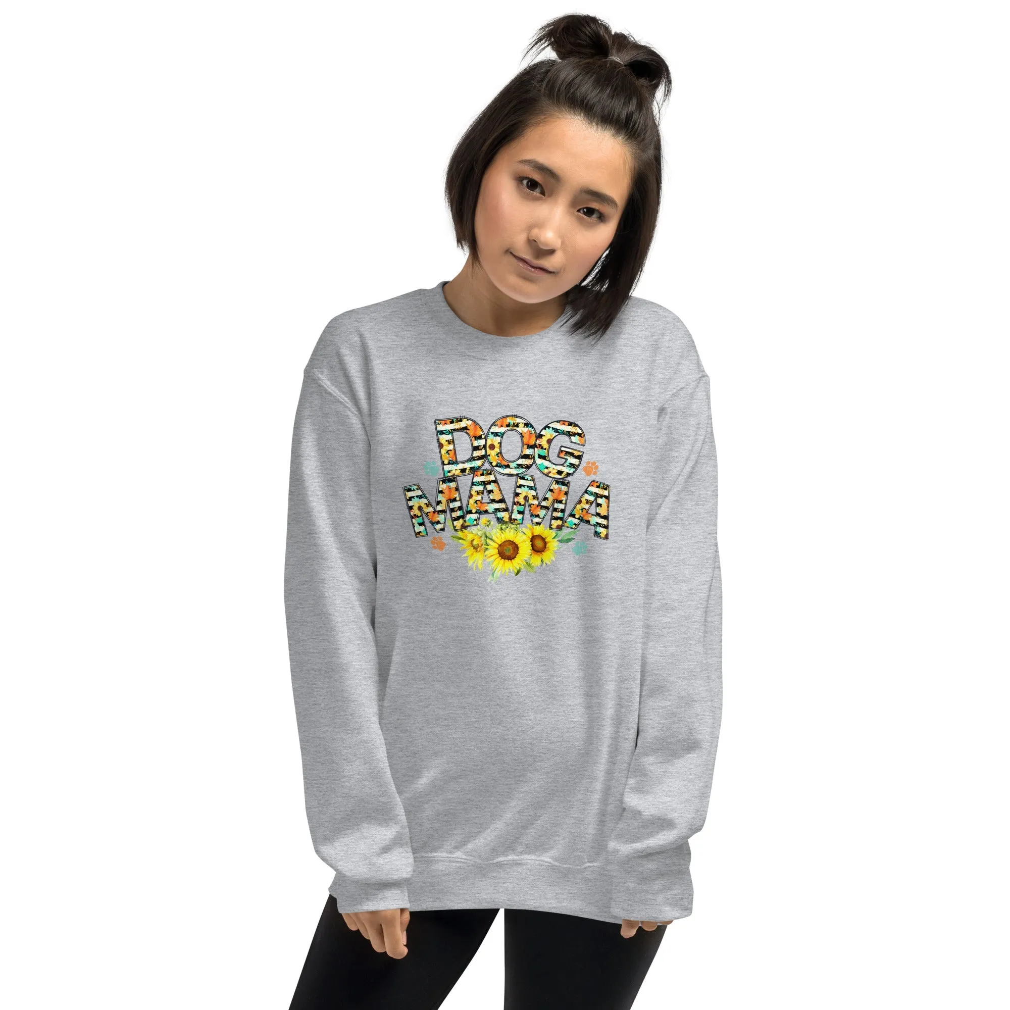 Dog Mama Sunflower Sweatshirt