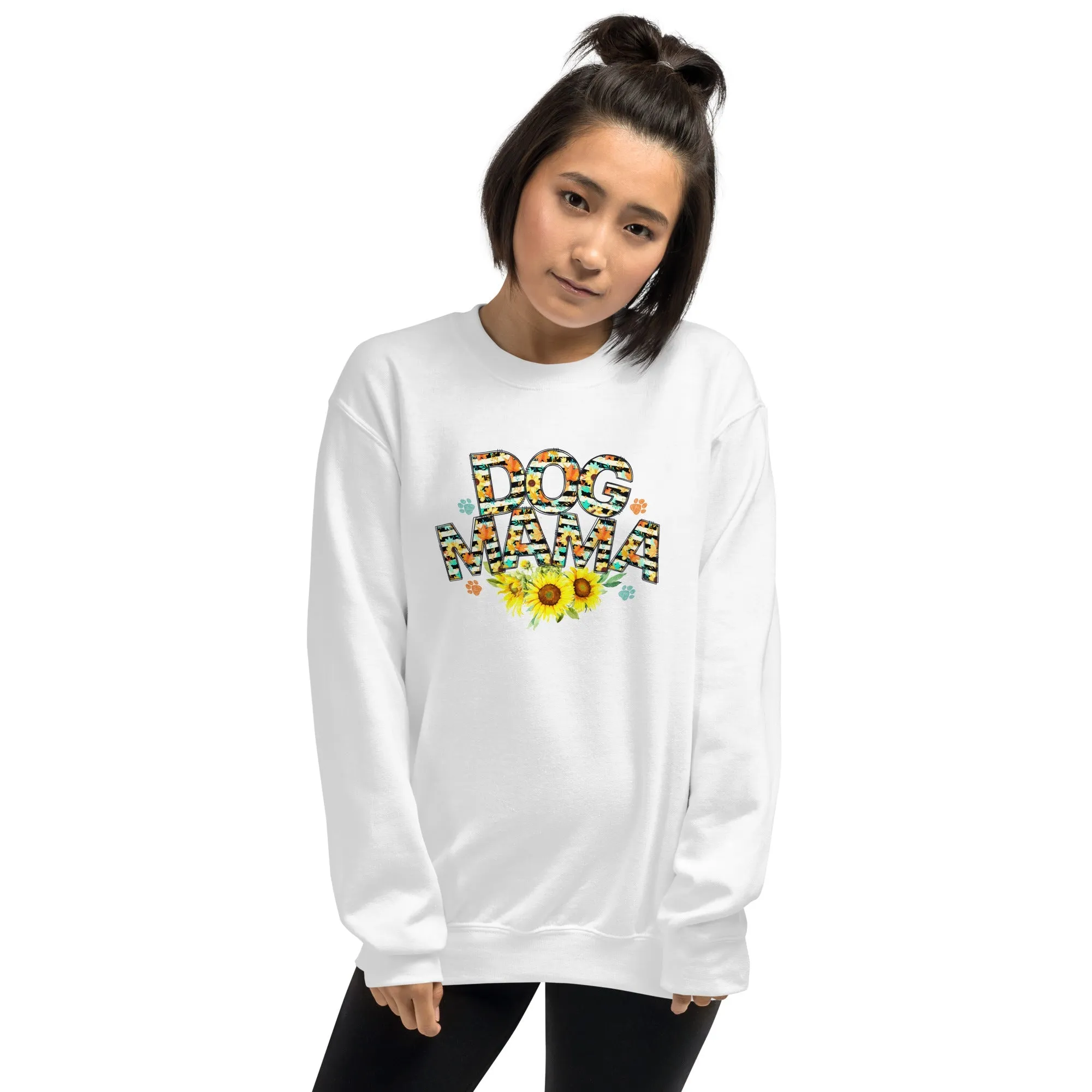 Dog Mama Sunflower Sweatshirt