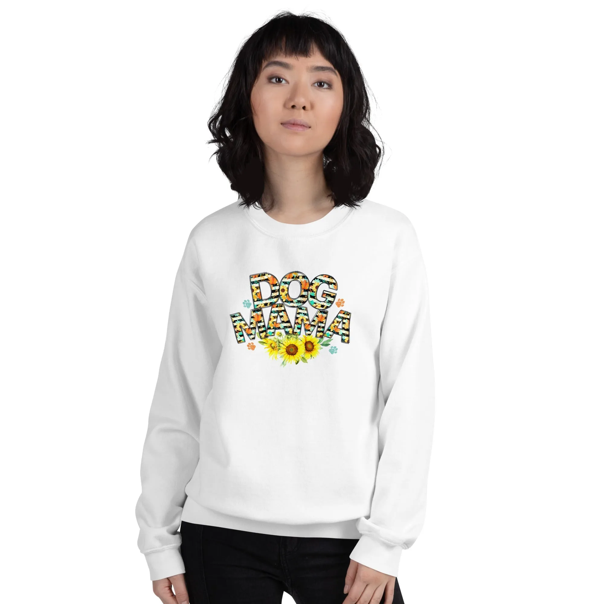 Dog Mama Sunflower Sweatshirt