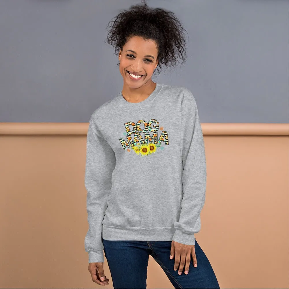 Dog Mama Sunflower Sweatshirt