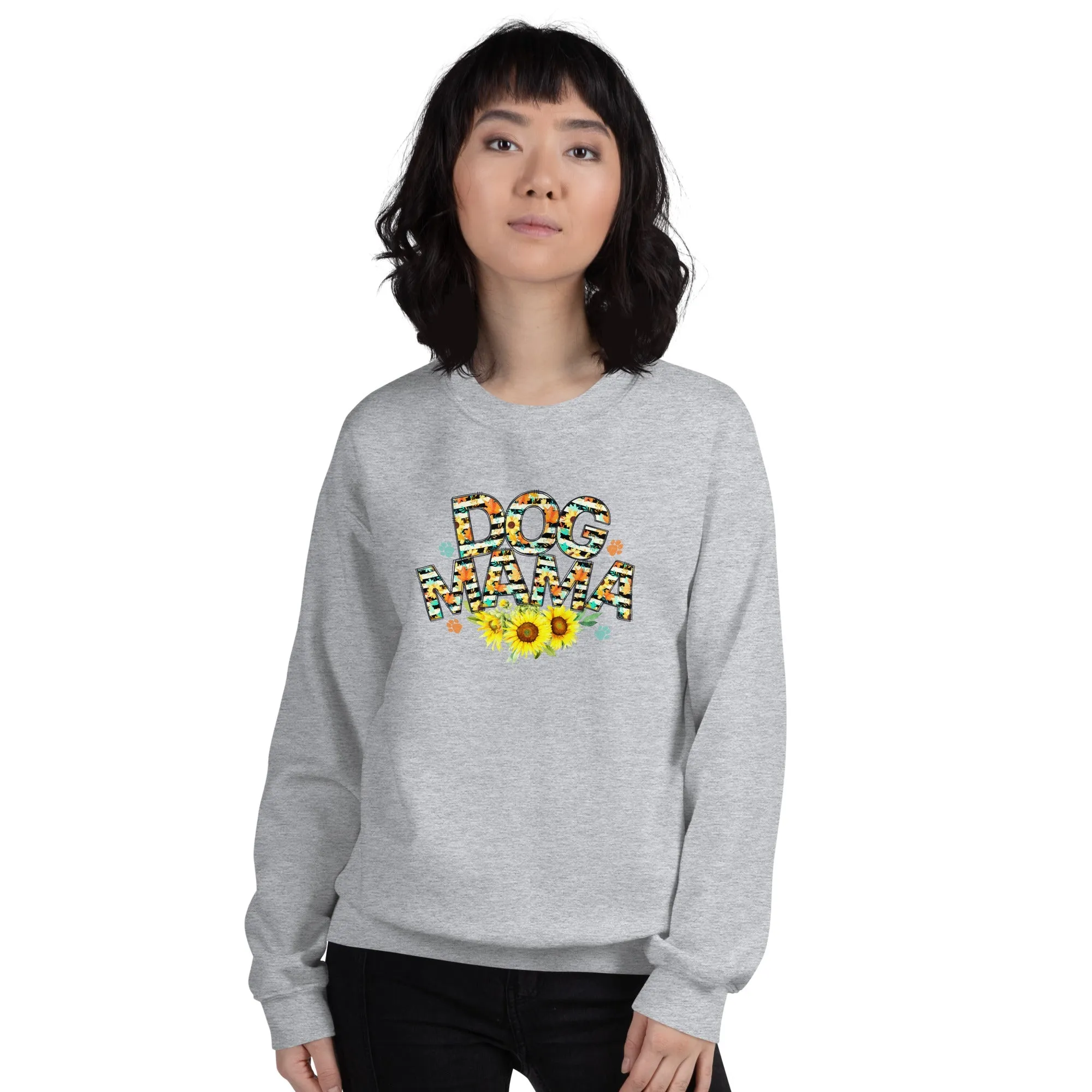 Dog Mama Sunflower Sweatshirt
