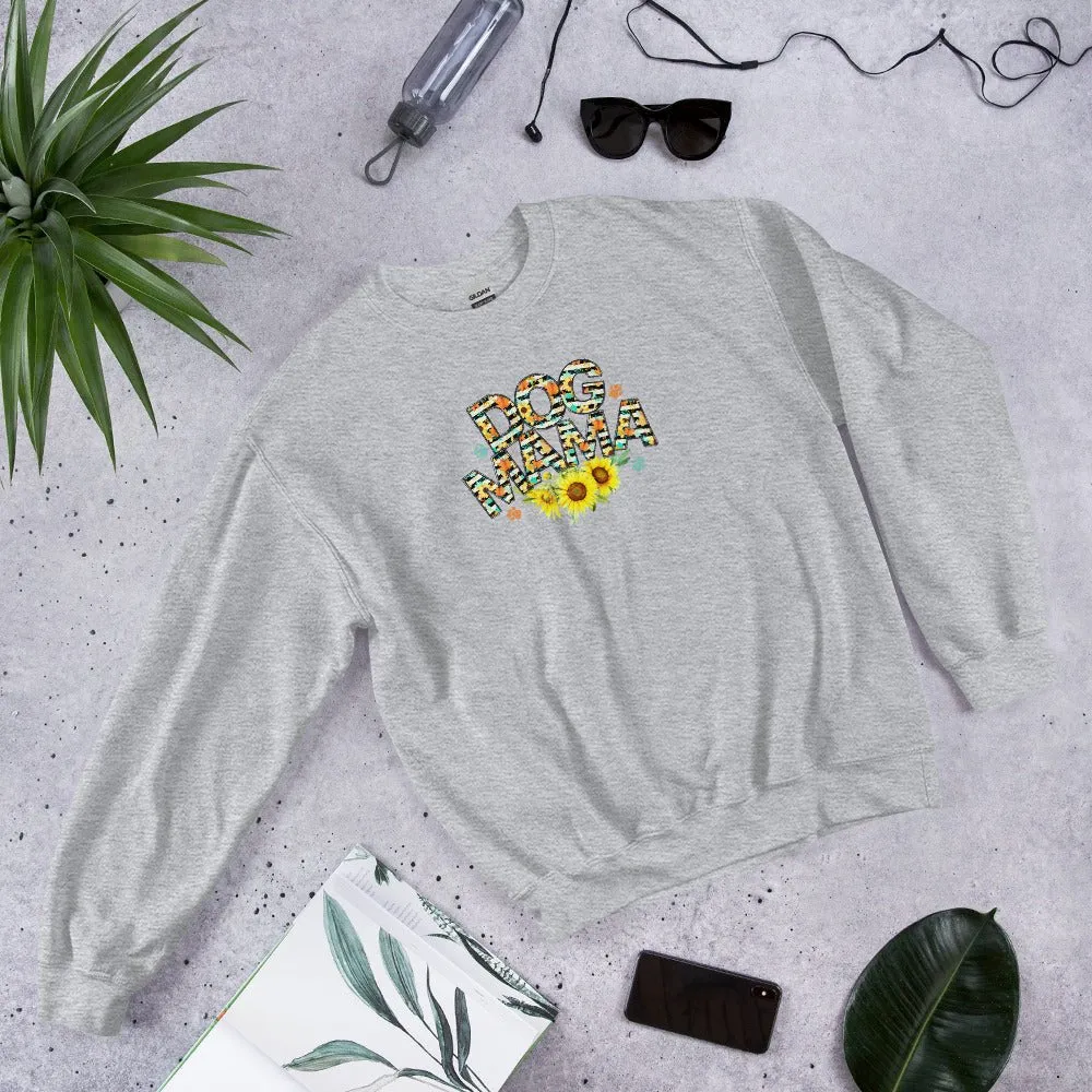Dog Mama Sunflower Sweatshirt