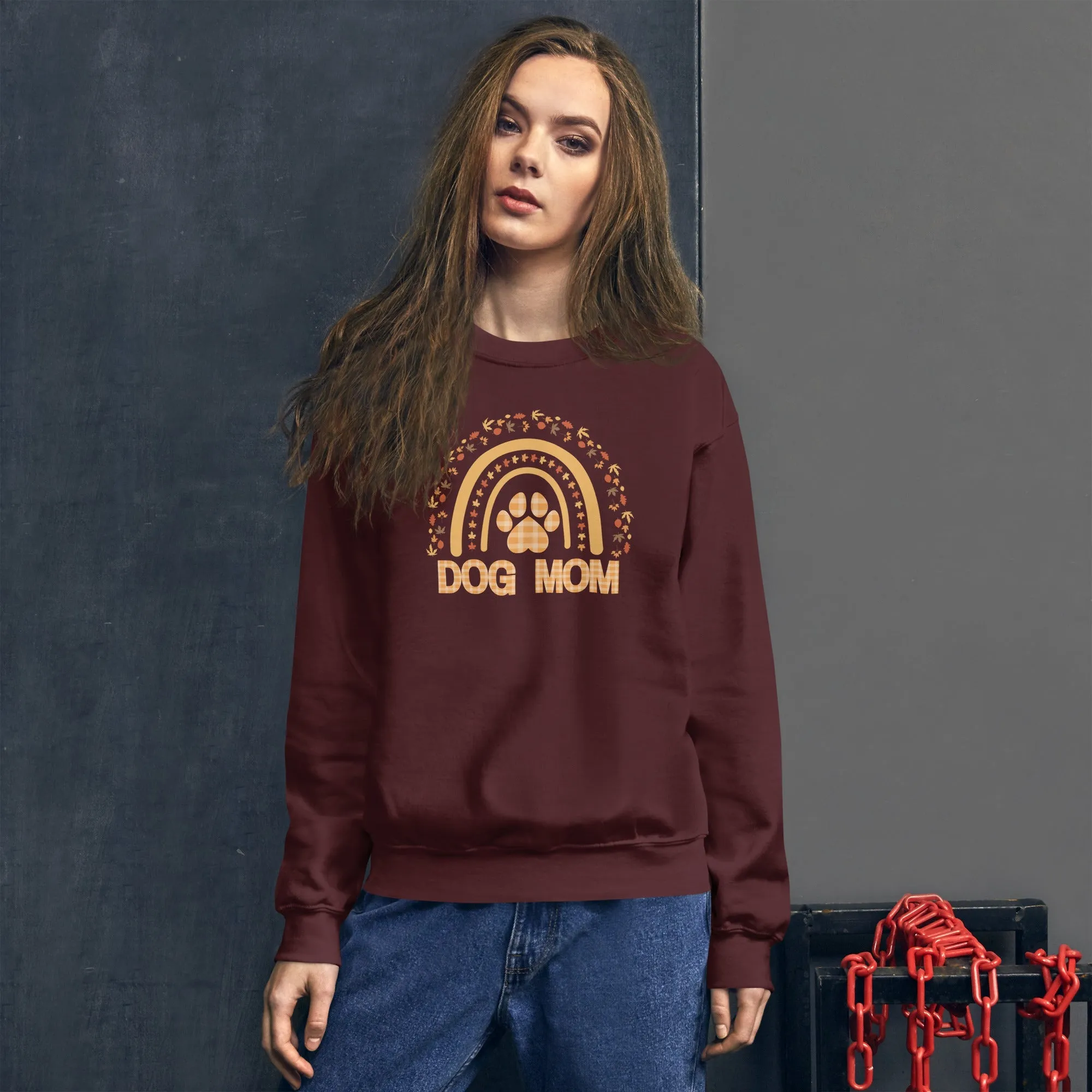 Dog Mom Fall Sweatshirt