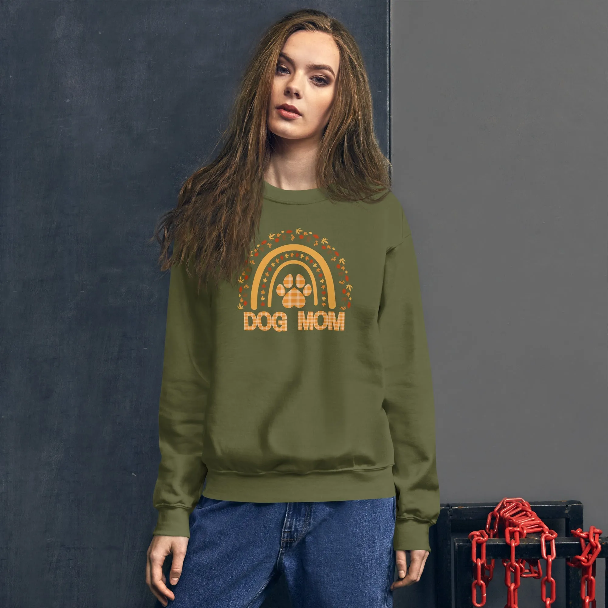 Dog Mom Fall Sweatshirt
