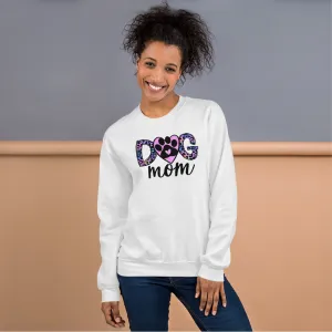 Dog Mom Leopard Paw Sweatshirt
