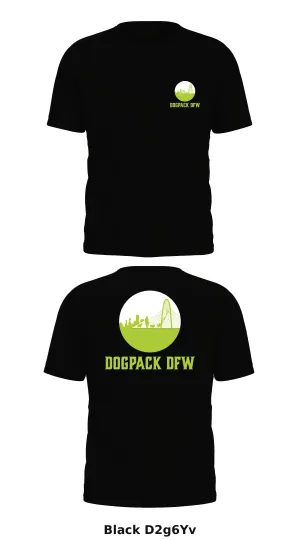 DogPack DFW Store 1 Core Men's SS Performance Tee - D2g6Yv